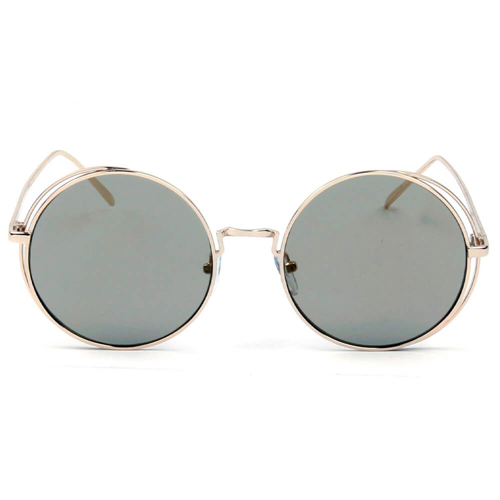 D37 Iconic Lennon Inspired Metal Frame Round Sunglasses - Iris Fashion Inc. | Wholesale Sunglasses and Glasses