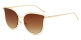 S2048 - Women Round Cat Eye Fashion Sunglasses - Iris Fashion Inc. | Wholesale Sunglasses and Glasses