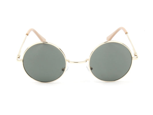 E10 - Retro Lennon-Inspired Circle Round Sunglasses - Iris Fashion Inc. | Wholesale Sunglasses and Glasses