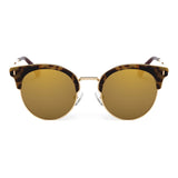 CA05 - Women Half Frame Round Cat Eye Polarized Sunglasses - Iris Fashion Inc. | Wholesale Sunglasses and Glasses