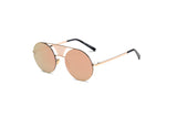 S2012 - Modern Fashion Round Flat Divider Bridge Sunglasses - Iris Fashion Inc. | Wholesale Sunglasses and Glasses