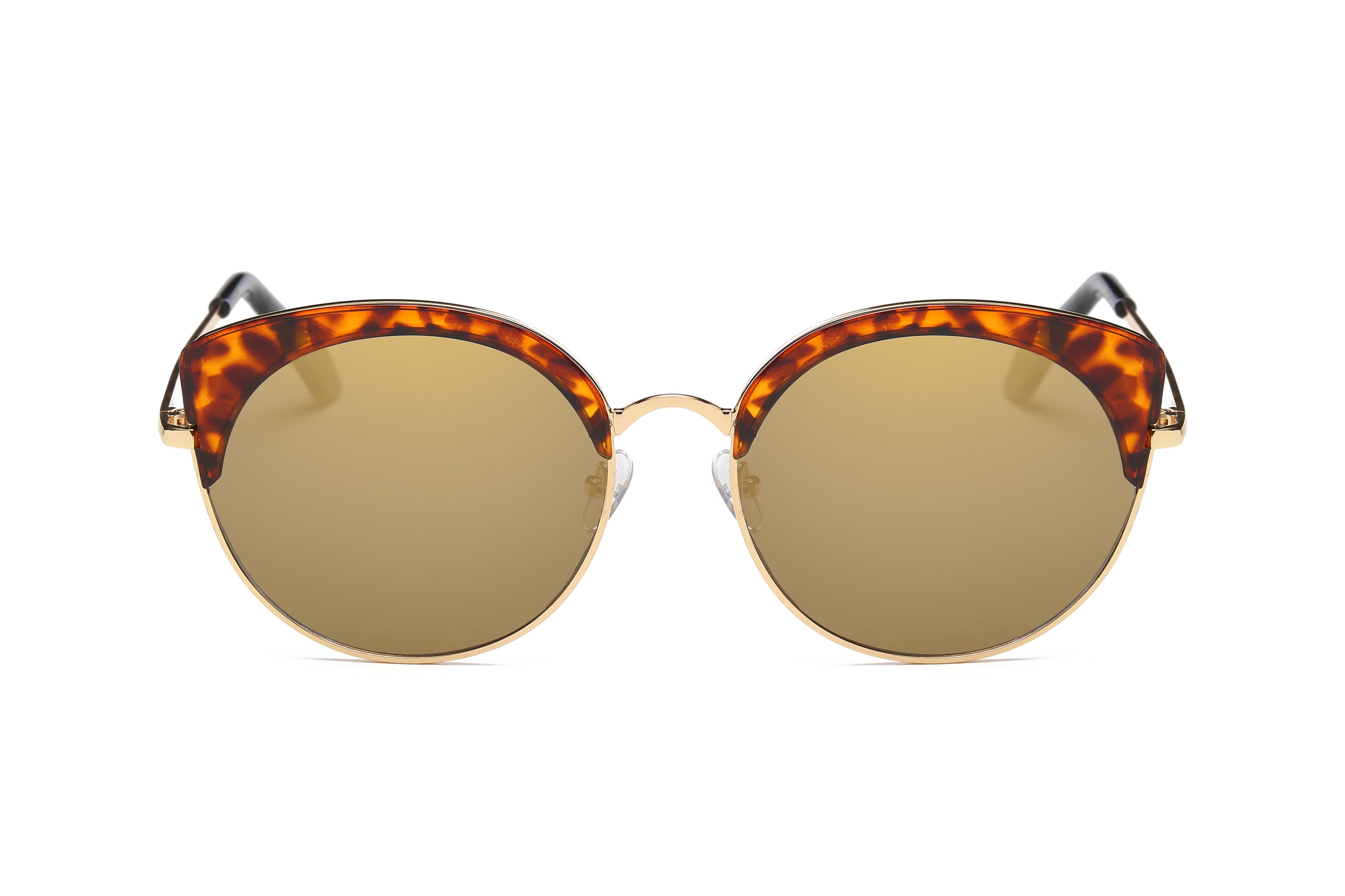 S2011 - Women's Bold Rimmed Mirrored Cat Eye Sunglasses - Iris Fashion Inc. | Wholesale Sunglasses and Glasses