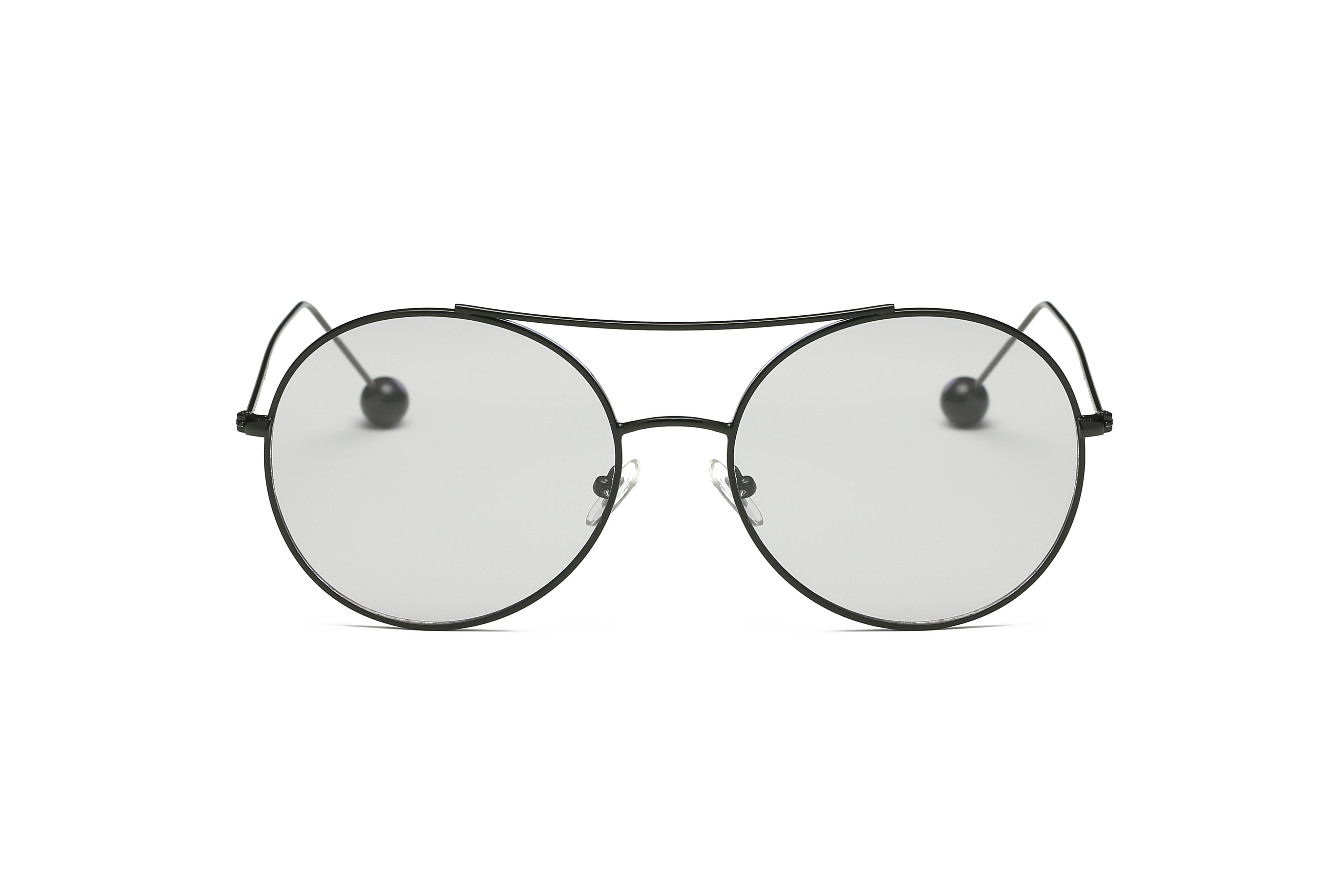 S1016 - Unisex Round Tinted Lens Sunglasses - Iris Fashion Inc. | Wholesale Sunglasses and Glasses