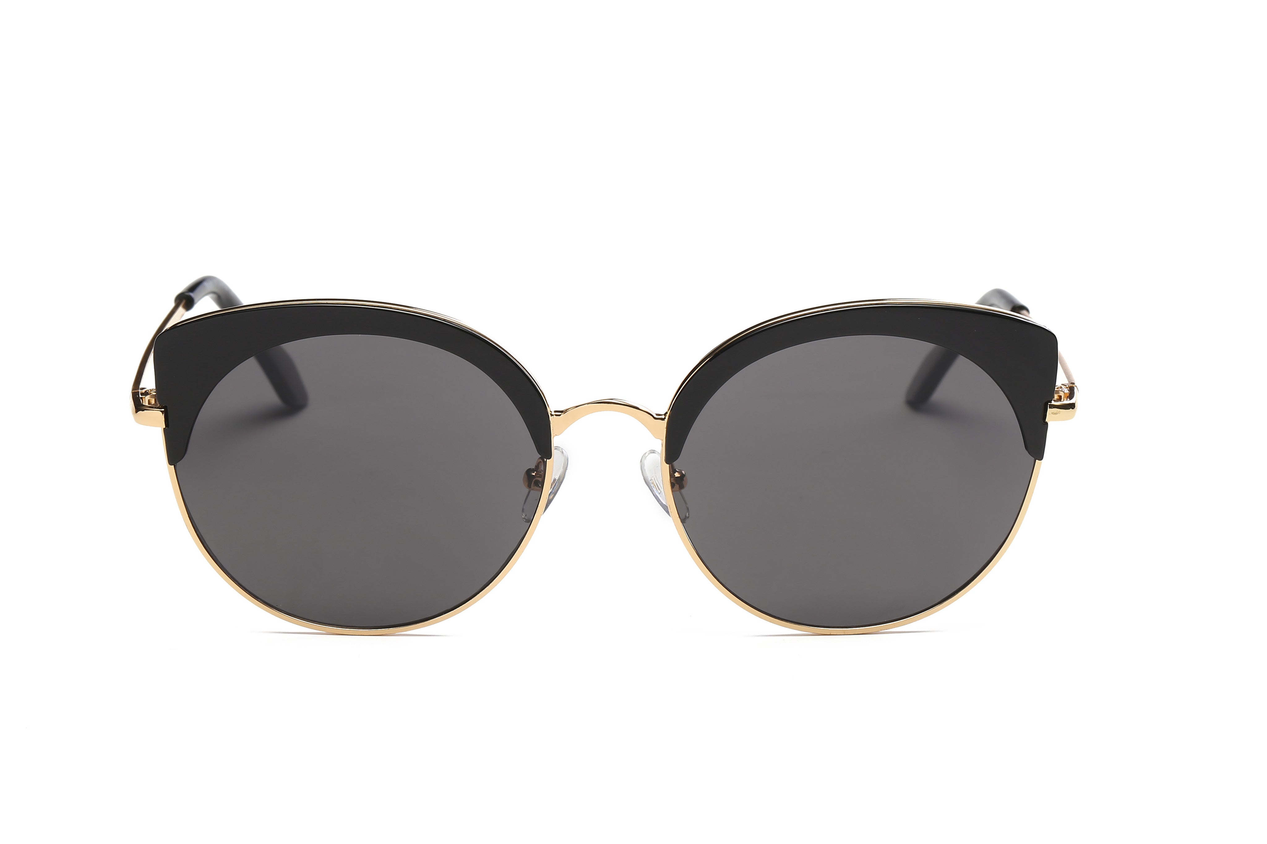 S2011 - Women's Bold Rimmed Mirrored Cat Eye Sunglasses - Iris Fashion Inc. | Wholesale Sunglasses and Glasses
