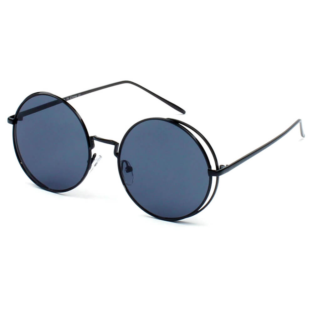 D37 Iconic Lennon Inspired Metal Frame Round Sunglasses - Iris Fashion Inc. | Wholesale Sunglasses and Glasses