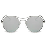 CD16 - Retro Round Circle Metal Mirrored Sunglasses - Iris Fashion Inc. | Wholesale Sunglasses and Glasses