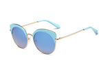 S2011 - Women's Bold Rimmed Mirrored Cat Eye Sunglasses - Iris Fashion Inc. | Wholesale Sunglasses and Glasses