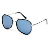 CD13 - Modern Hexagonal Metal Frame Sunglasses - Iris Fashion Inc. | Wholesale Sunglasses and Glasses