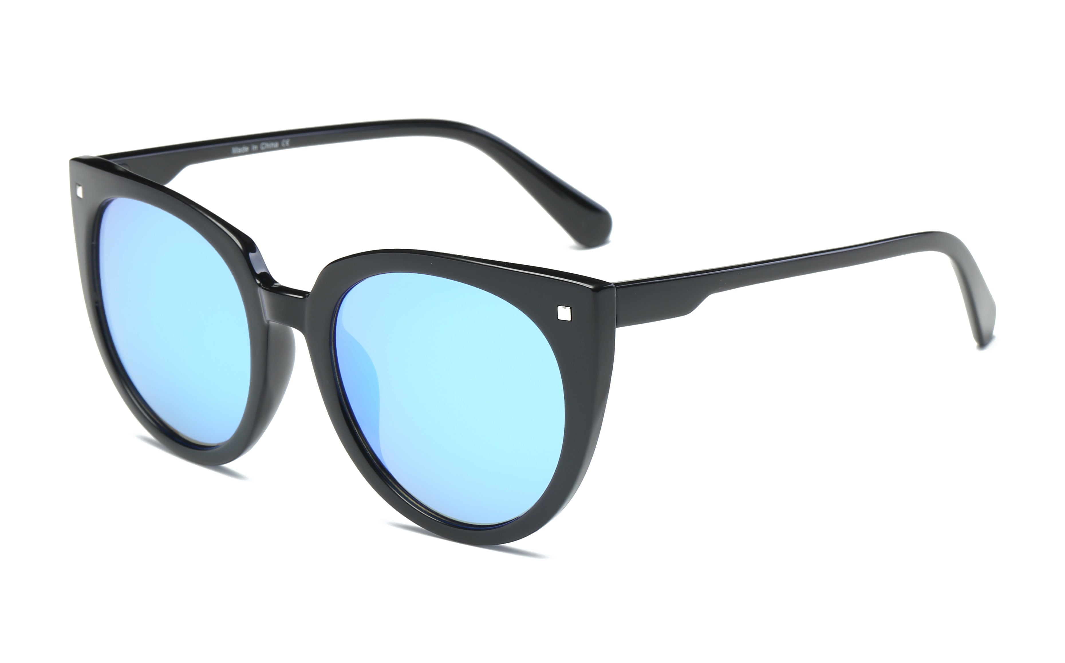 S1012 - Women Round Cat Eye Sunglasses - Iris Fashion Inc. | Wholesale Sunglasses and Glasses