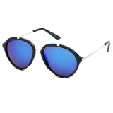 D19 - Round Brow-Bar Tear Drop Fashion Sunglasses - Iris Fashion Inc. | Wholesale Sunglasses and Glasses