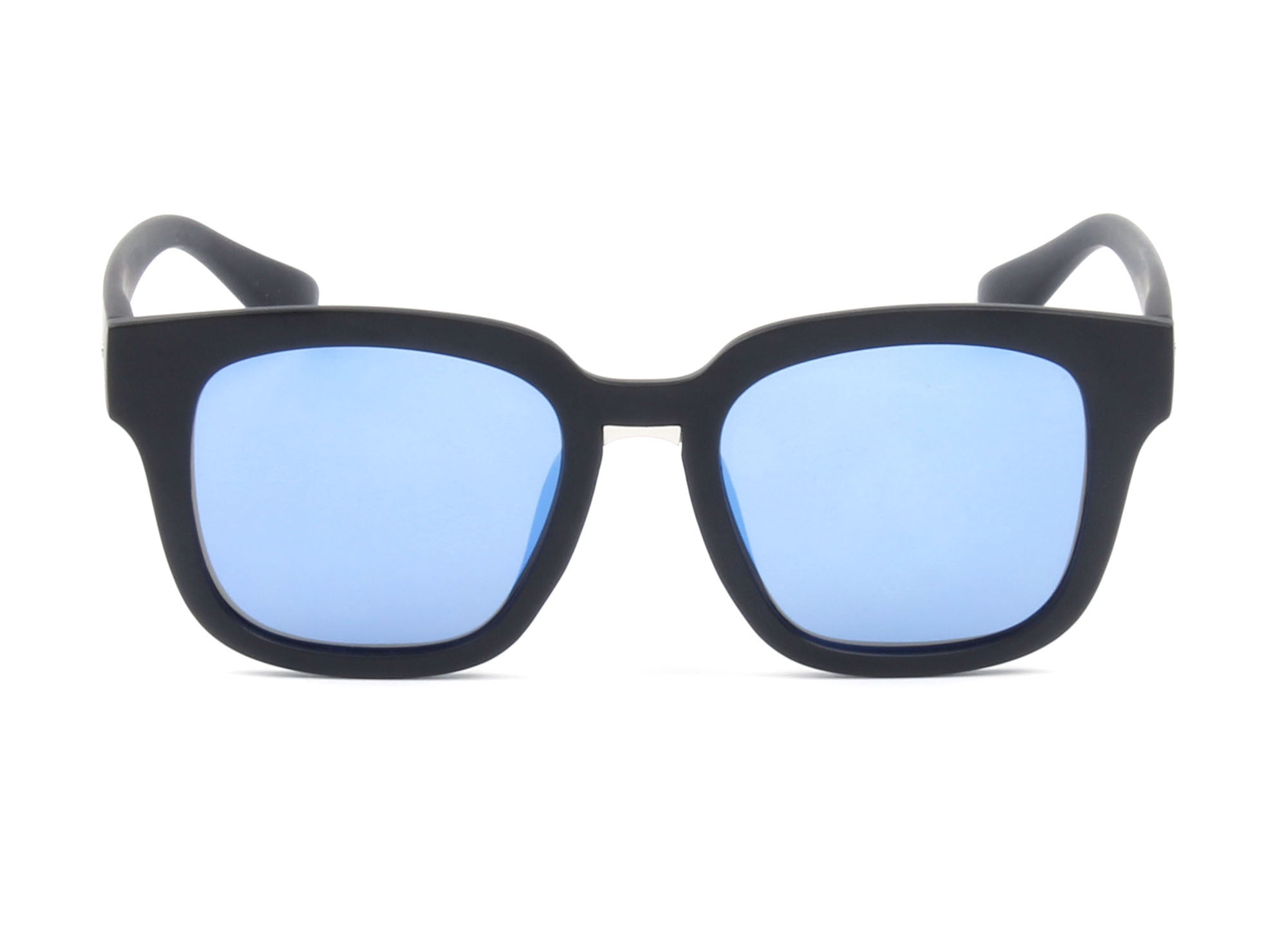 PD01 - Indie Thick Polarized  Frame Square Mirrored Lens Sunglasses - Iris Fashion Inc. | Wholesale Sunglasses and Glasses