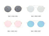 D62 - Retro Metal Round Circle Lennon Sunglasses - Iris Fashion Inc. | Wholesale Sunglasses and Glasses