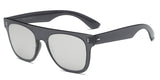 S1030 - Classic Square Mirrored Lens Sunglasses - Iris Fashion Inc. | Wholesale Sunglasses and Glasses