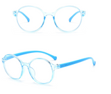 HK1001 - Kids Circle Round Blue Light Blocker Glasses