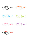 HK1003 - Kids Oval Slim Round Blue Light Blocker Glasses