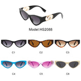 HS2088 - Women Fashion Retro Cat Eye Sunglasses