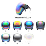 HW1002-1 - Protective Face Shield Full Cover Anti-Fog Futuristic Visor Goggle Sunglasses