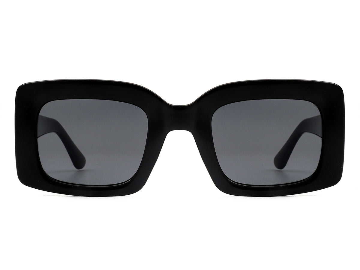 HS1021 - Retro Square Vintage Fashion Sunglasses