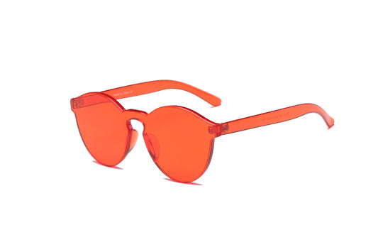 S2005 - Hipster Translucent Monochromatic Sunglasses - Iris Fashion Inc. | Wholesale Sunglasses and Glasses