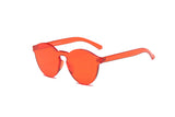 S2005 - Hipster Translucent Monochromatic Sunglasses - Iris Fashion Inc. | Wholesale Sunglasses and Glasses