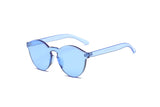 S2005 - Hipster Translucent Monochromatic Sunglasses - Iris Fashion Inc. | Wholesale Sunglasses and Glasses