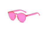 S2005 - Hipster Translucent Monochromatic Sunglasses - Iris Fashion Inc. | Wholesale Sunglasses and Glasses