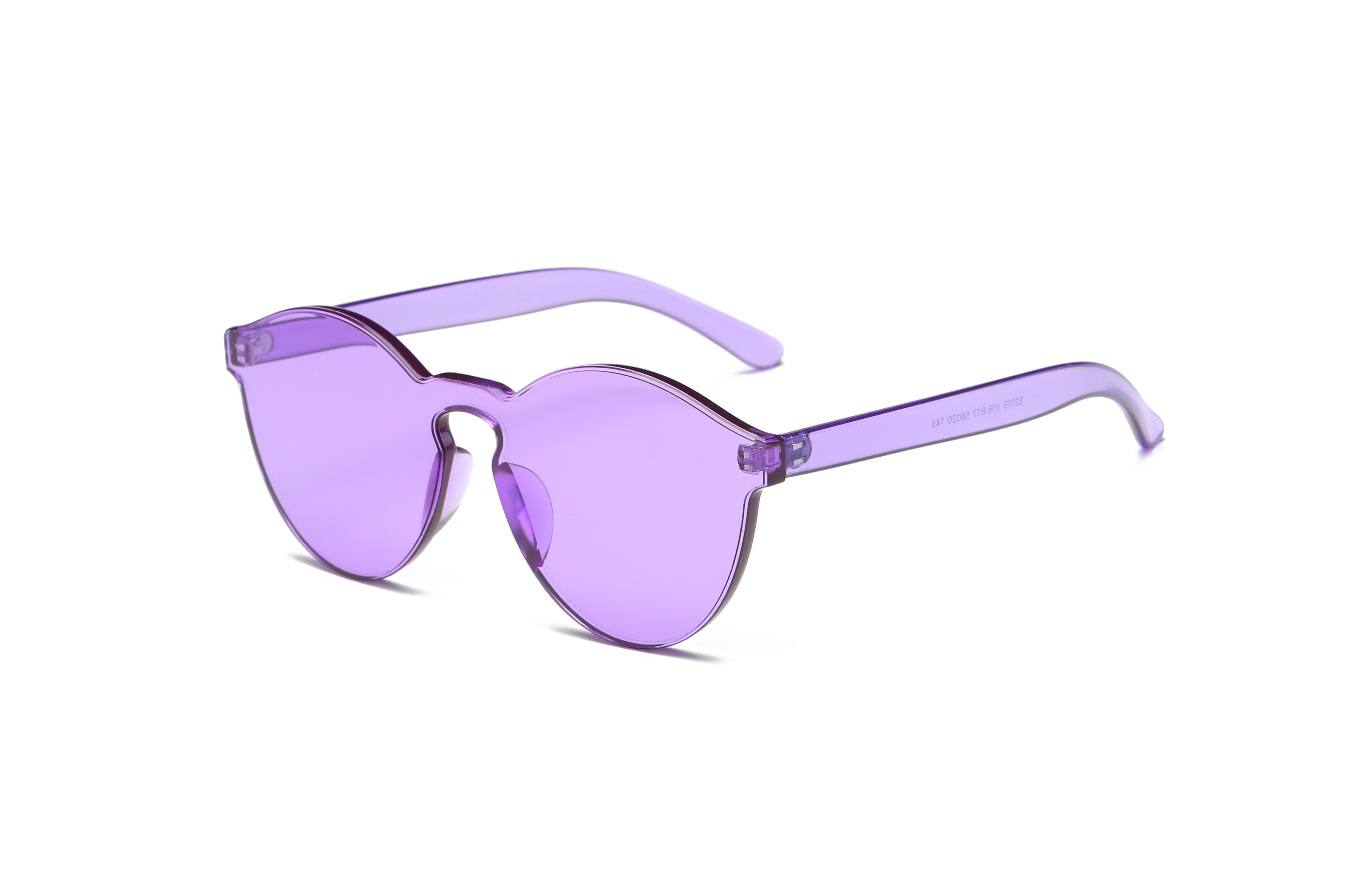 S2005 - Hipster Translucent Monochromatic Sunglasses - Iris Fashion Inc. | Wholesale Sunglasses and Glasses