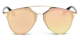 S1010 - Unisex Mirrored Round Sunglasses - Iris Fashion Inc. | Wholesale Sunglasses and Glasses