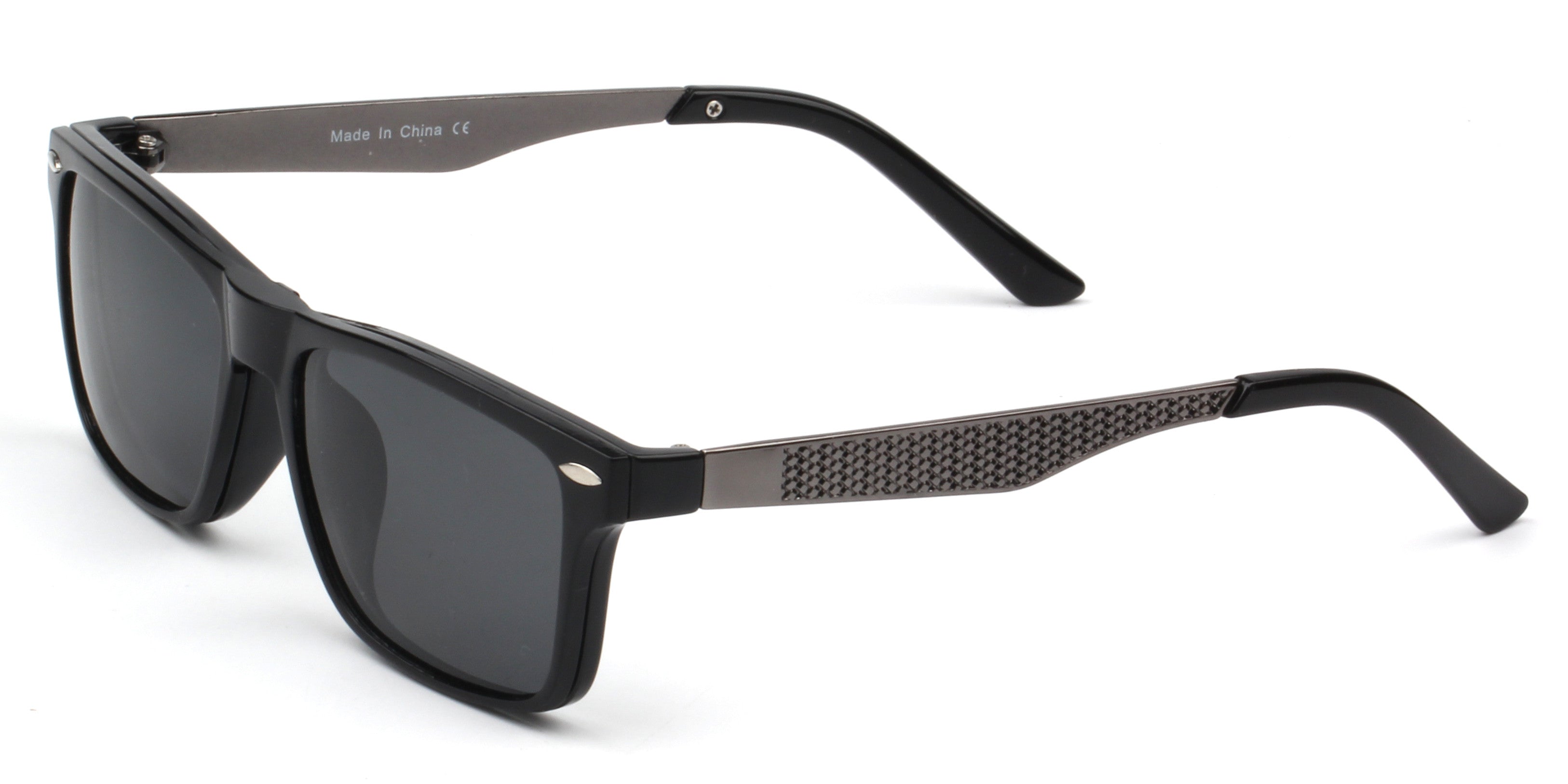 PS2016 Two Way Polarized Lens Metal Arm Sunglasses - Iris Fashion Inc. | Wholesale Sunglasses and Glasses