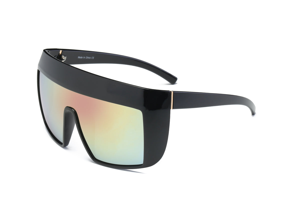 S2043 - Women Oversize Shield Sunglasses - Iris Fashion Inc. | Wholesale Sunglasses and Glasses
