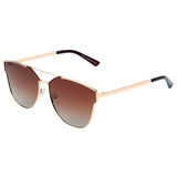 SHIVEDA-PJ711 - Classic Polarized Round Cat Eye Women Fashion Sunglasses