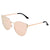 SHIVEDA-PJ713 - Women Fashion Round Cat Eye Polarized Sunglasses