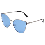 SHIVEDA-PJ713 - Women Fashion Round Cat Eye Polarized Sunglasses