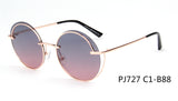 SHIV-PJ727 - Women Round Polarized Fashion Sunglasses - Iris Fashion Inc. | Wholesale Sunglasses and Glasses