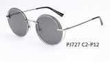 SHIV-PJ727 - Women Round Polarized Fashion Sunglasses - Iris Fashion Inc. | Wholesale Sunglasses and Glasses