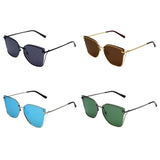 SHIVEDA-PJ728 - Classic Retro Square Tinted Fashion Sunglasses