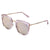 SHIVEDA-PT27023 - Women Round Fashion Cat Eye Polarized Sunglasses
