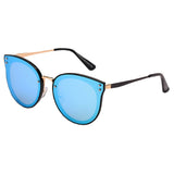 SHIVEDA-PT27045 - Women Round Polarized Cat Eye Fashion Sunglasses