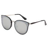 SHIVEDA-PT27045 - Women Round Polarized Cat Eye Fashion Sunglasses