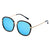 SHIVEDA-PT27082 - Oversize Round Polarized Women Fashion Sunglasses