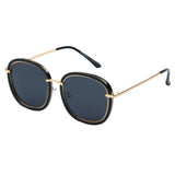 SHIVEDA-PT27082 - Oversize Round Polarized Women Fashion Sunglasses