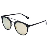 SHIVEDA-PT28030 - Round Brow-Bar Polarized Fashion Sunglasses