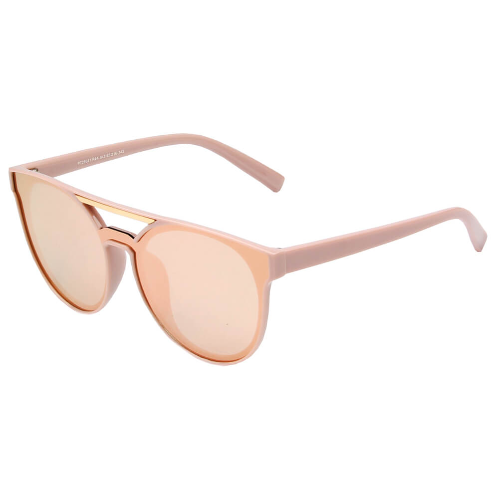 SHIVEDA-PT28041 - Round Polarized Fashion Sunglasses