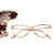 OTR28 - Women High Pointed Cat Eye Fashion Eyeglasses - Iris Fashion Inc. | Wholesale Sunglasses and Glasses
