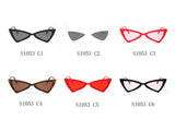 S1053 - Women High Pointed Cat Eye Sunglasses - Iris Fashion Inc. | Wholesale Sunglasses and Glasses