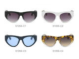 S1059 - Women Round Cat Eye Sunglasses - Iris Fashion Inc. | Wholesale Sunglasses and Glasses