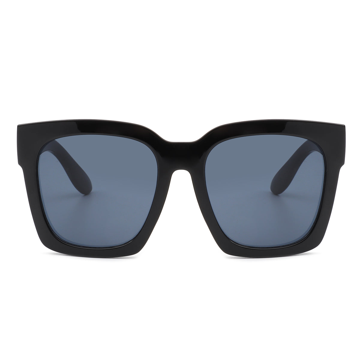S1117 - Square Retro Oversize Flat Top Fashion Wholesale Sunglasses