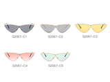 S2067 - Women Metal Cat Eye Sunglasses - Iris Fashion Inc. | Wholesale Sunglasses and Glasses