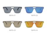 S2075 - Unisex Retro Square Mirrored Sunglasses - Iris Fashion Inc. | Wholesale Sunglasses and Glasses