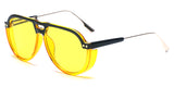 S2080 - Modern Round Aviator Fashion Sunglasses - Iris Fashion Inc. | Wholesale Sunglasses and Glasses